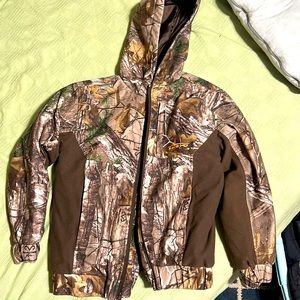 Real tree scent factor hunting jacket -kids